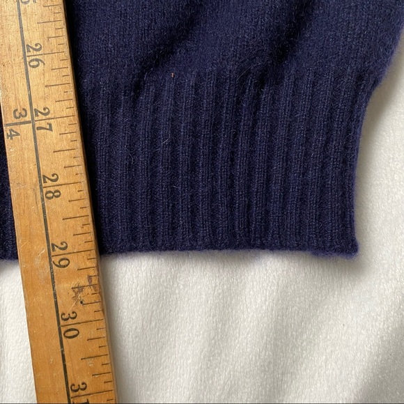 Clan Douglas Cashmere Crewneck Sweater Gray Retro Vintage - Picture 11 of 11
